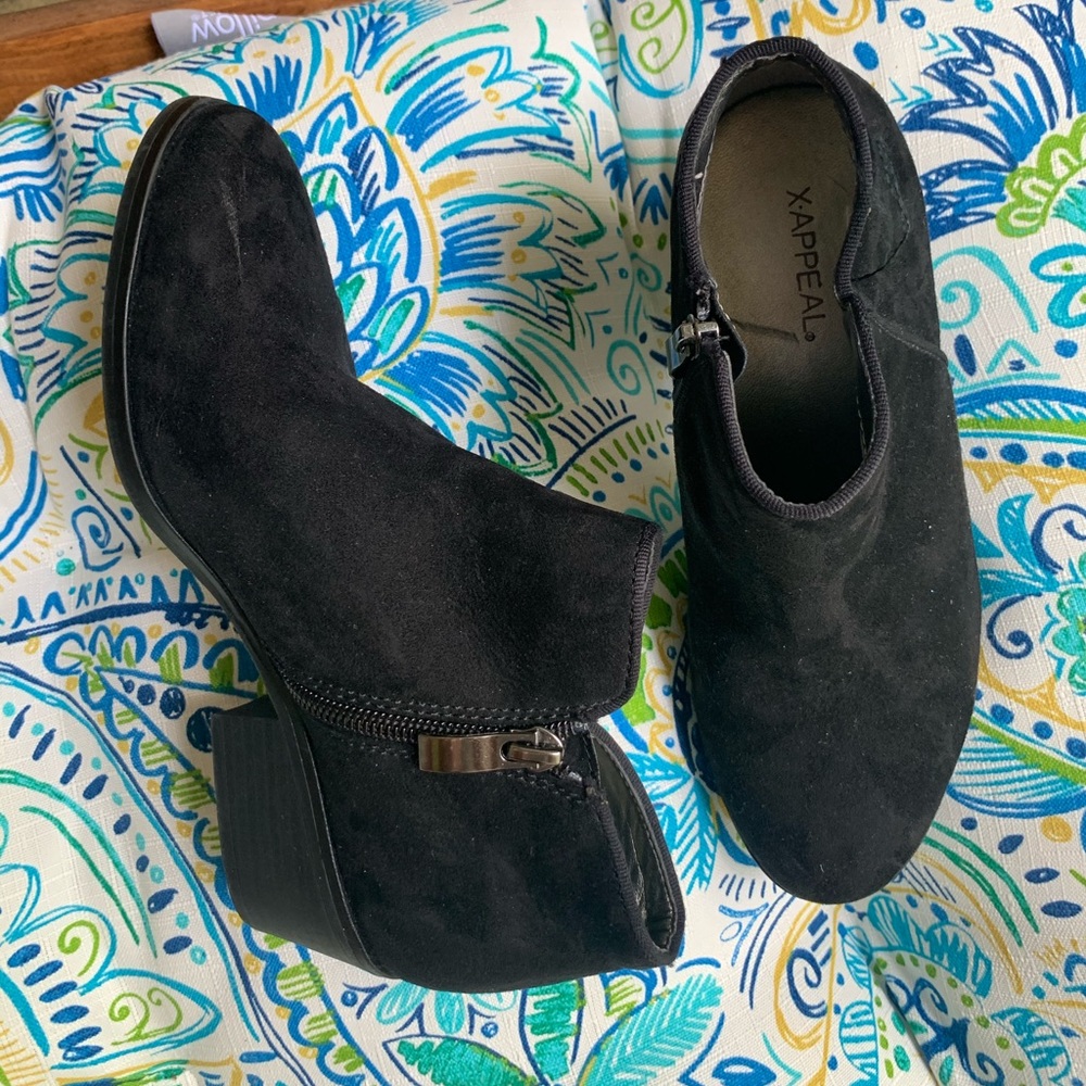 Black booties